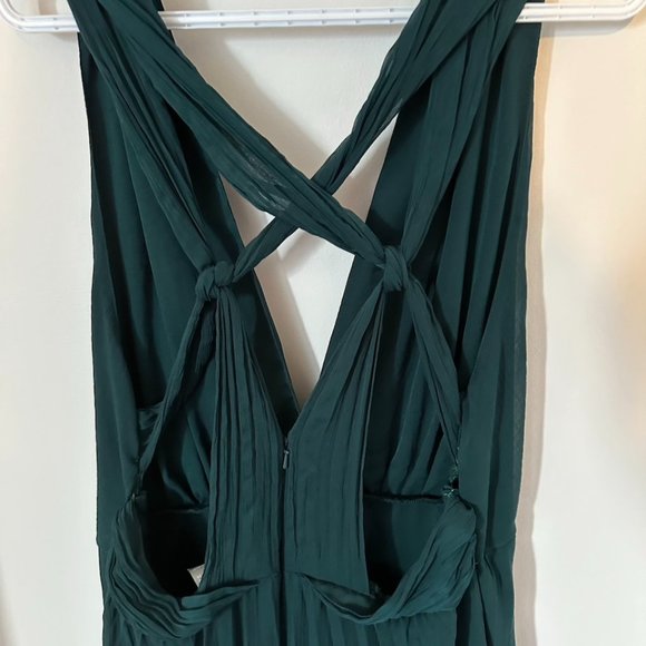 ASOS Deep Green Prom Dress - Picture 5 of 8